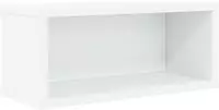 vidaXL CD-Aufbewahrungsregal Wei&szlig; 40 x 17 x 17 cm Holzwerkstoff
