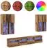 vidaXL Wand-TV-Möbel-Set mit LED-Beleuchtung, 7-tlg., Betongrau