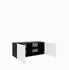 Masseno Cava TV-Lowboard anthrazit/weiß, 100x41x40cm (800001865090)