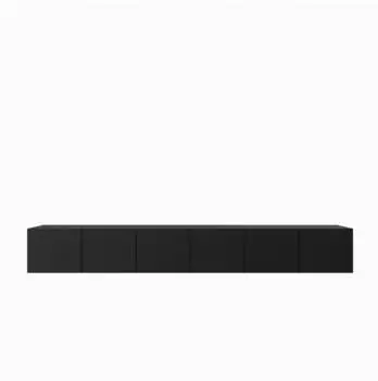 Masseno Mivo Lowboard h&auml;ngend, schwarz, 300x41x40cm (800001865476)