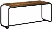 vidaXL TV-St&auml;nder 98 x 35.5 x 42 cm R&auml;uchereiche Holzwerkstoff