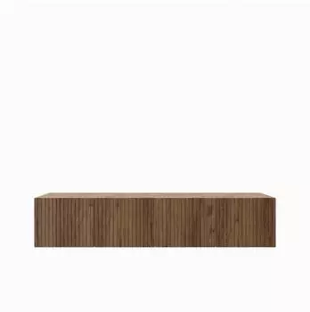 Masseno Livo TV-Lowboard 200x41x40cm, Holzwerkstoff, Eiche Artisan (800001865402)