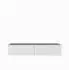 Masseno Mivo TV-Lowboard 200x41x40cm, anthrazit/weiß, Holzwerkstoff (800001865407)