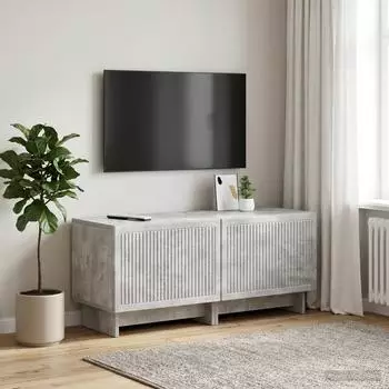 vidaXL TV-Schrank Betongrau Holzwerkstoff (896018)