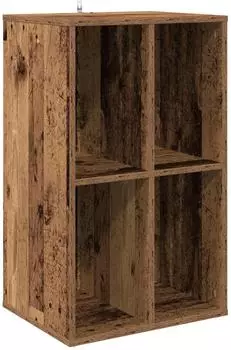 vidaXL Schallplattenschrank Altholz 44,5x36,5x74,5cm (8012872)