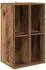 vidaXL Schallplattenschrank Altholz 44,5x36,5x74,5cm (8012872)