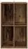 vidaXL Schallplattenschrank Altholz 44,5x36,5x74,5cm (8012872)