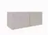 Masseno Mivo Lowboard mit Schubladen und 2 Türen, 100x41x40cm, kaschmir (800001865414)
