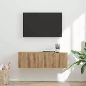 vidaXL TV-Wandschrank Kunsthandwerk Eiche 98x31x29,5cm (892247)