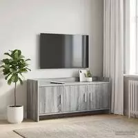vidaXL TV-Schr&auml;nk 102 x 33 x 47 cm Grau Sonoma Holzwerkstoff