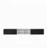 Masseno Varen Lowboard weiß/schwarz, 300x41x40cm (800001865416)