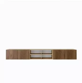 Masseno Cava TV-Lowboard 300x41x40cm, Eiche Artisan, h&auml;ngend (800001865143)