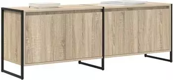 vidaXL TV-Schrank Sonoma 140x36x49,5cm Holzwerkstoff