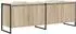 vidaXL TV-Schrank Sonoma 140x36x49,5cm Holzwerkstoff