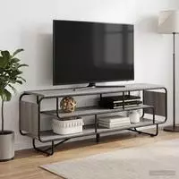 vidaXL TV-St&auml;nder 180 x 36 x 45 cm Sonoma-Grau Holzwerkstoff