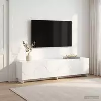 vidaXL TV-Lowboard 180 x 34,5 x 40 cm Wei&szlig; Holzwerkstoff