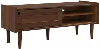 vidaXL TV-Schrank BILBAO 114x40x45cm dunkelkaramell