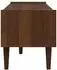 vidaXL TV-Schrank BILBAO 114x40x45cm dunkelkaramell