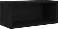 vidaXL CD Aufbewahrungsregal Schwarze Eiche 40 x 17 x 17 cm