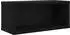 vidaXL CD-Aufbewahrungsregal schwarze Eiche 40x17x17cm
