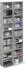 vidaXL CD-Regal 2-tlg. Sonoma-Grau 33x23,5x175cm Holzwerkstoff