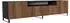 Masseno Varen TV-Lowboard 200x41x40cm, schwarz / eichefarben (800001865001)
