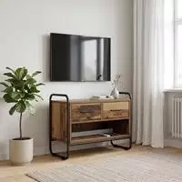 vidaXL TV-Schrank 60 x 30 x 50 cm Altholz Holzwerkstoff