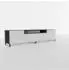 Masseno Rova TV-Lowboard 200x41x40cm anthrazit/weiß (800001865236)