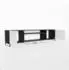 Masseno Rova TV-Lowboard 200x41x40cm anthrazit/weiß (800001865236)