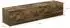 en.casa Evaton Hänge-Lowboard Walnuss, Holzwerkstoff, 140x30x33cm (800000652617)