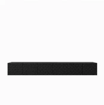Masseno Rova TV-Lowboard h&auml;ngend, schwarz, 300x41x40cm (800001865521)