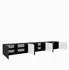 Masseno Rova TV-Lowboard hängend, schwarz, 300x41x40cm (800001865521)