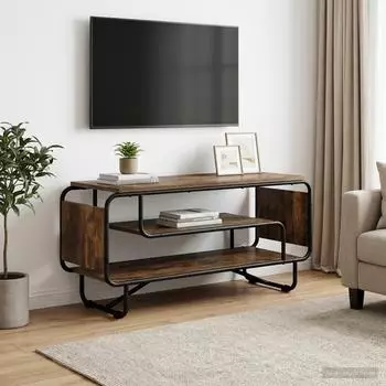 vidaXL TV-Ständer 98x36x45cm Räuchereiche Holzwerkstoff (8007860)