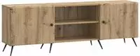 vidaXL TV-Schr&auml;nk 150 x 31 x 50 cm Artisan-Eiche Holzwerkstoff