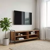 vidaXL TV-Schrank 140 x 39,5 x 50 cm Altholz Holzwerkstoff