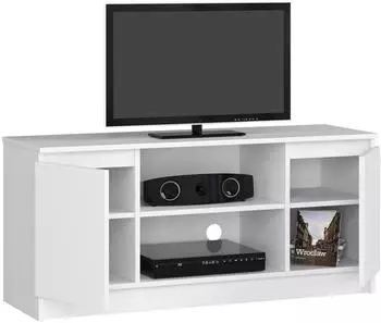 RAUMHIRSCH TV-Lowboard weiß, 2 Türen, 120x55x40cm (800001457518)