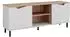 VICCO Marelle Lowboard weiß/Eiche Artisan, 150x60cm, 2 Türen (57837)