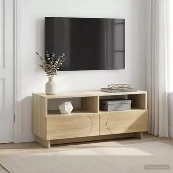 vidaXL TV-St&auml;nder Sonoma-Eiche 90x34,5x40cm