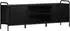 vidaXL TV-Schrank 133x33x50cm schwarz Eichen-Optik (8013716)