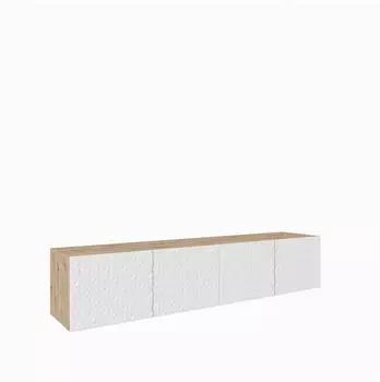 Masseno Rova TV-Lowboard 200x41x40cm, Eiche Artisan (800001865479)