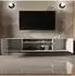 Masseno Rova TV-Lowboard hängend, weiß, 200x41x40cm (800001865514)