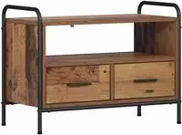 vidaXL TV-Schrank 67,5 x 33 x 50 cm Altholz Holzwerkstoff