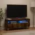 vidaXL ALKMAAR TV-Schrank mit LED 100x35x43cm Raucheiche (896330)