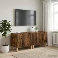 vidaXL TV-Schrank Raucheiche Holzwerkstoff