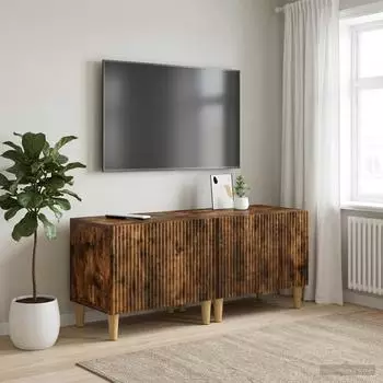 vidaXL TV-Schrank Raucheiche Holzwerkstoff (896680)