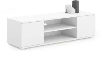 RAUMHIRSCH Focus TV-Lowboard stehend, weiß, 40x40x155cm