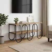 vidaXL TV-St&auml;nder 100 x 40 x 50 cm Artisan-Eiche Holzwerkstoff