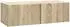 vidaXL Wandmontierter TV-Schrank Sonoma-Eiche 98x41x30cm (898527)