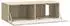 vidaXL Wandmontierter TV-Schrank Sonoma-Eiche 98x41x30cm (898527)