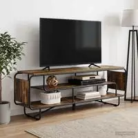 vidaXL TV-St&auml;nder 180 x 36 x 45 cm R&auml;uchereiche Holzwerkstoff